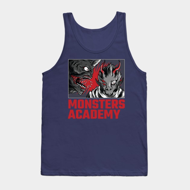 Monsters Academy Tank Top by Stellart